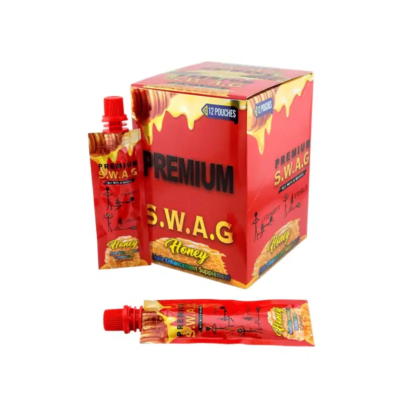 Premium SWAG Honey Shots packaging