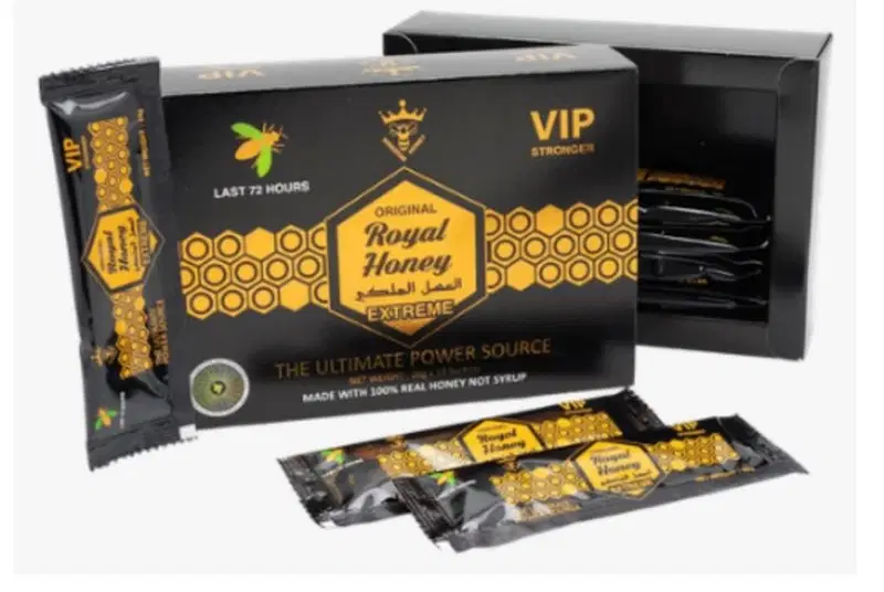Royal Honey VIP - Black & Gold packaging