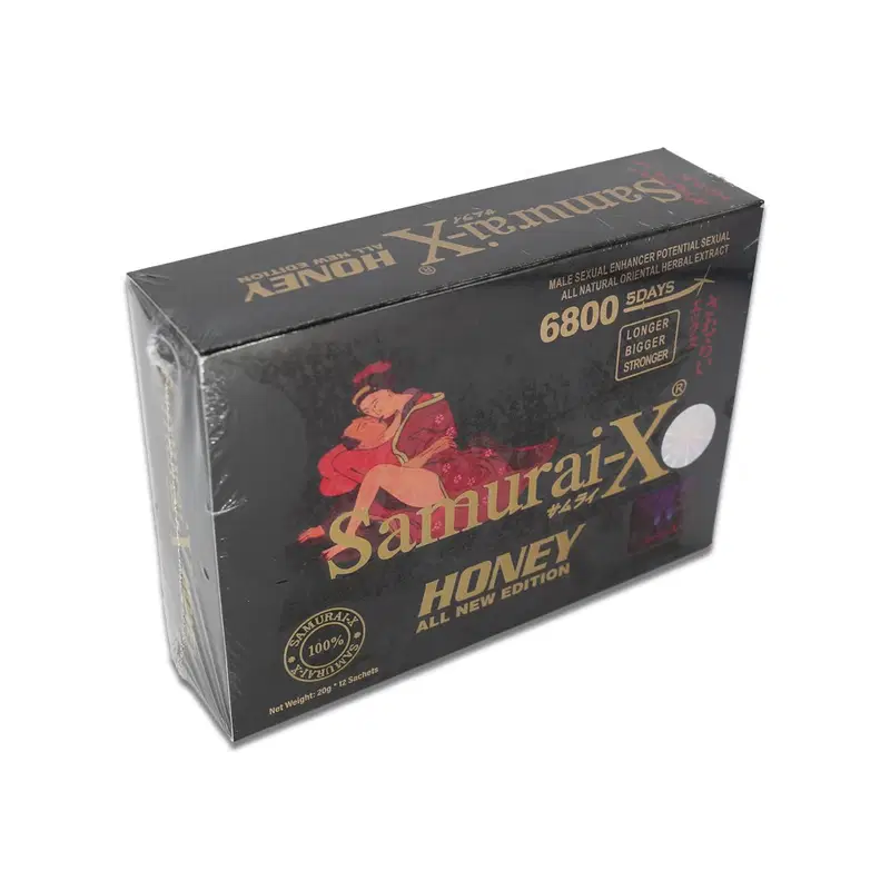 Samurai XO Honey - Black Box packaging