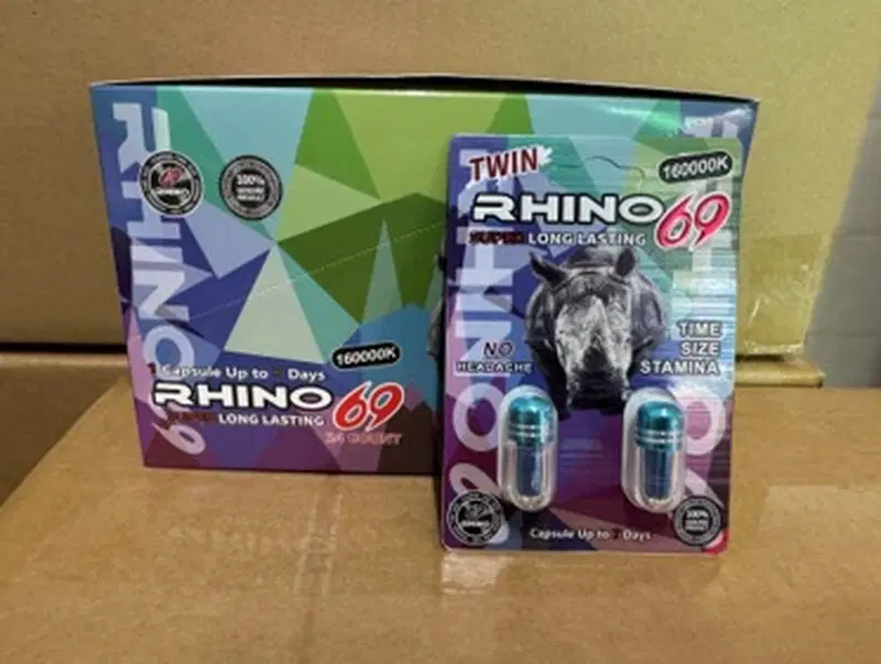 Rhino 69 - Green Geometric Edition packaging