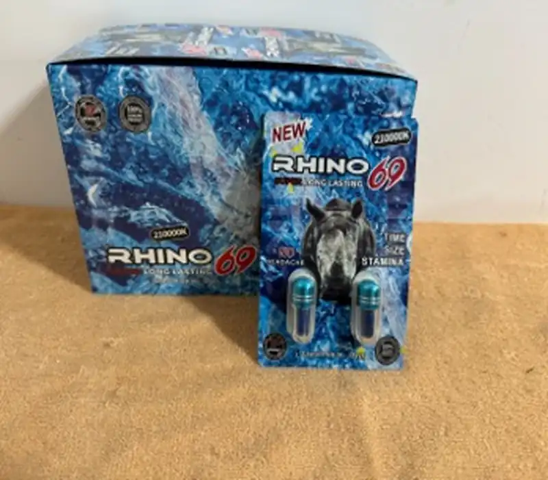 Rhino 69 - Aqua Blue Edition packaging