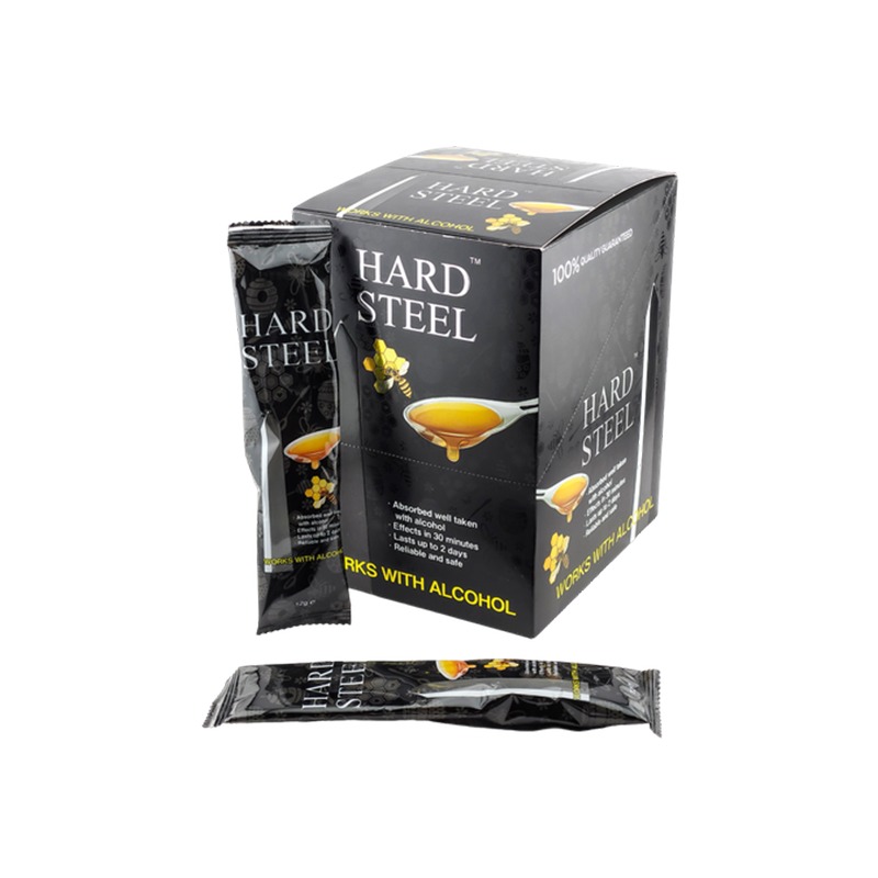 Hard Steel Honey - Golden Box packaging