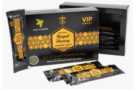 Royal Honey VIP - Black & Gold packaging